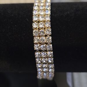 Elegant Gold and Silver Bracelet